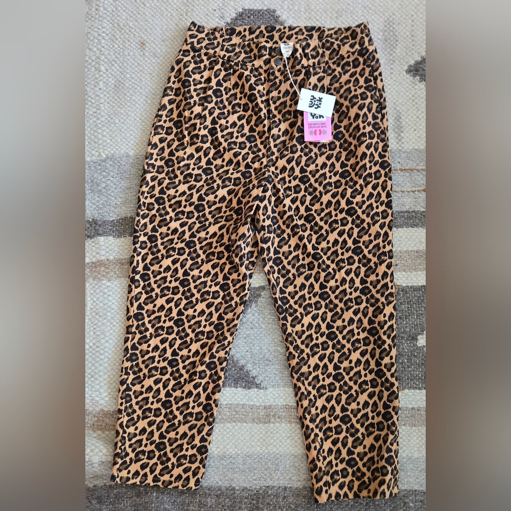 Lucy & Jak Leopard Print Pants